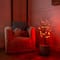 3ft. Pre-Lit Artificial Halloween Black Twig Tree with 18 Orange LED Pumpkin Shaped Lights